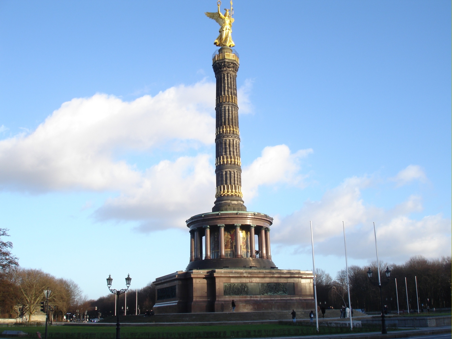 Siegessäule, Grosser Stern, Grosser Tiergarten, Berlin