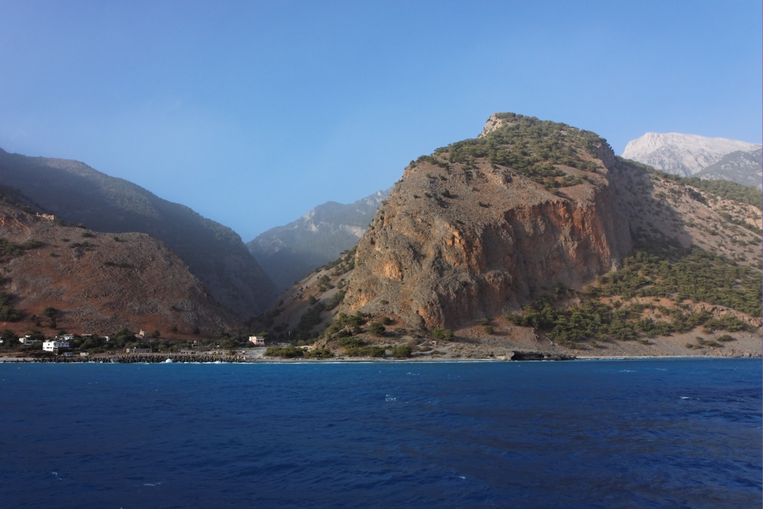 Blick Richtung Samariaschlucht, Kreta