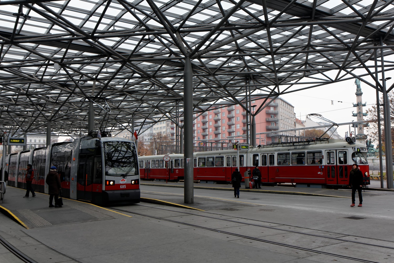 Tramstation Praterstern, Wien