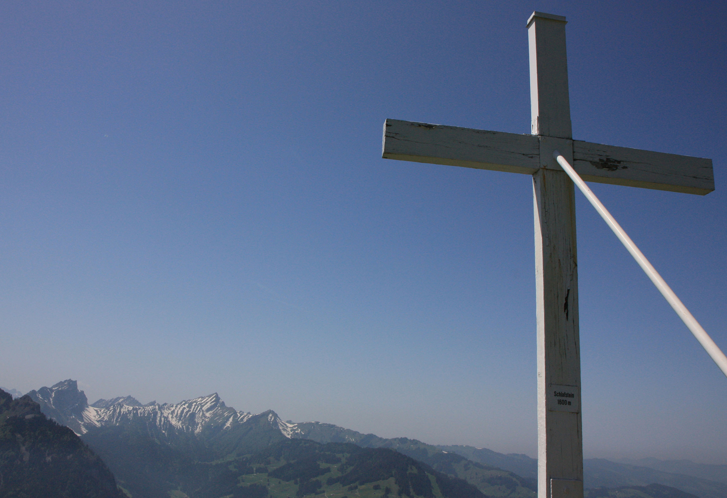 Holzkreuz beim Schlafstein, Toggenburg